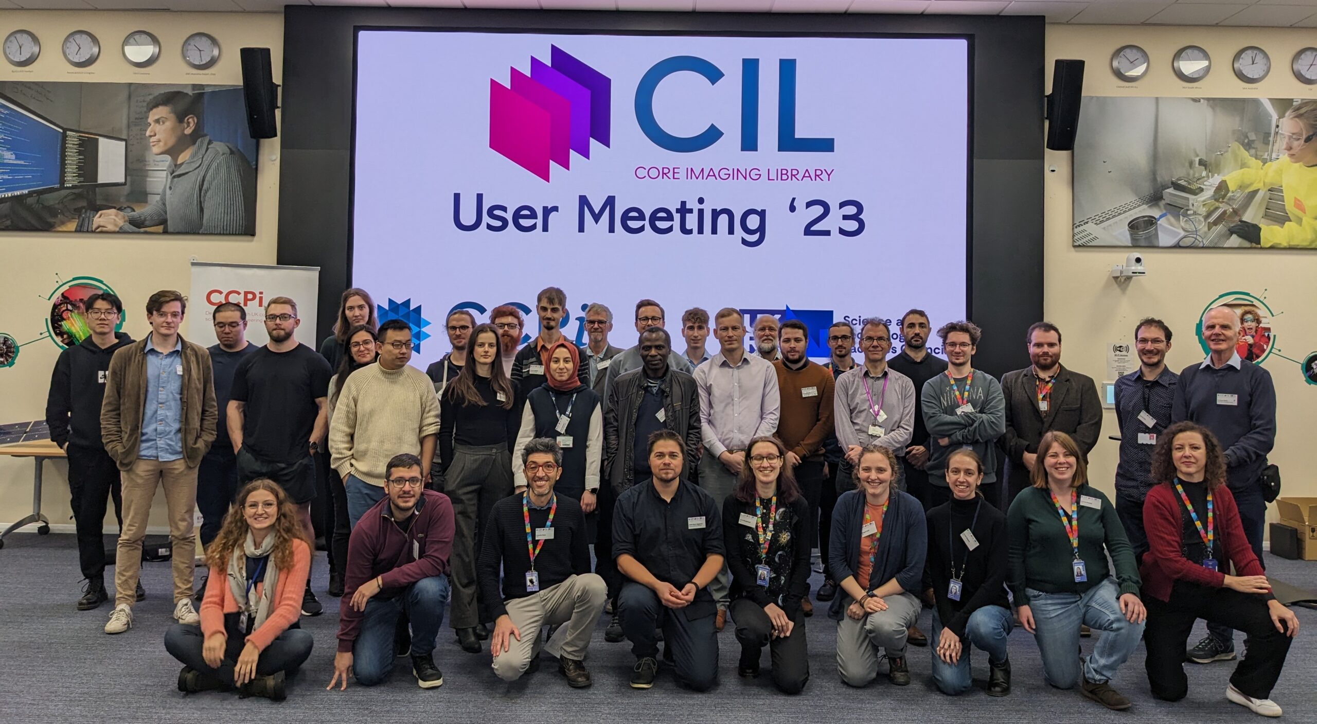 Group photo at the CIL User Meeting 2023